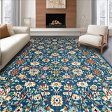 Artistic Symmetrical Floral Arrangement(Blue)