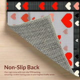 Contemporary Fun Geometric Layout(Red)