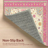 Chic Gold Trimmed Medallion Design(Ivory)