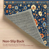 Whimsical Colorful Blooming Design(Blue)