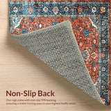 Intricate Medallion Rustic Charm(Red)