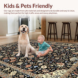 Stylish Retro Inspired Flora(Black)