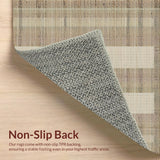 Elegant Low Pile Braided Texture(Beige)