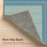 Geometric Blue Tone Elegance(Beige)