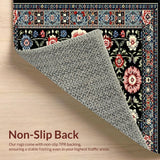 Chic Floral Coastal Aesthetic(Black)