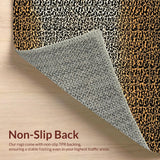 Luxurious Leopard Print Motif(Black)