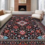Minimalist Toned Floral Style(Black)