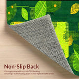 Elegant Earthy Green Shag Appeal(Green)