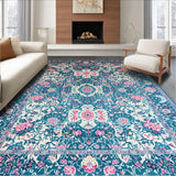 Chic Earthy Patchwork Aesthetic(Blue)