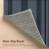Elegant Linear Trellis in Classic Colors(Gray)
