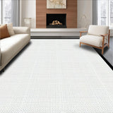 Ultra Soft Area Rug, Non Slip, Stain Resistant, Washable Area Rugs for Living Room, Bedroom, Artistic Interactive Study Surface(Gray)