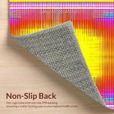 Enchanting Round Colorful Whirl(Red)