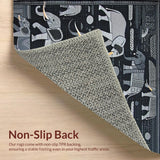 Contemporary Monochrome Wildlife Design(Gray)