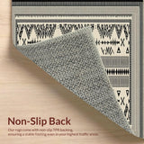 Chic Abstract Reversible Mat(Beige)