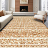 Elegant Lattice Play(Beige)