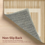 Chic Coastal Jute Motif(Beige)