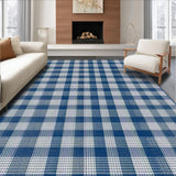 Trendy Rustic Plaid Home Decor Accent(Blue)