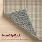 Contemporary Vintage Checkerboard Style(Beige)