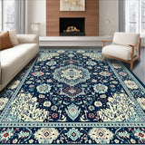 Chic Navy Teal Diamond Design(Blue)