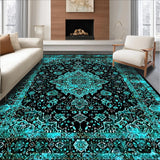 Luxurious Geometric Blue Tones(Blue)