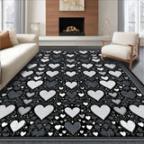 Sleek Urban Heart Form(Black)