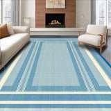 Elegant Geometric Blue Composition(Blue)