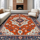 Artful Color Blocked Symmetrical Style(Red)