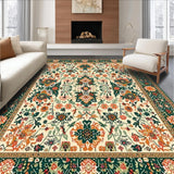 Lively Green Tiled Composition(Ivory)