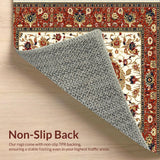 Eye Catching Geometric Floral Blend(Red)