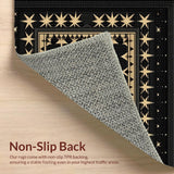 Chic Earthy Primitive Star(Black)