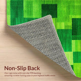 Elegant Shaggy Round Centerpiece(Green)