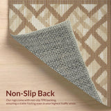 Vintage Warm Hued Medallion Style(Beige)