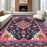 Vibrant Abstract Multicolor Design(Blue)