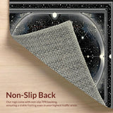 Celestial Abstract Star Motif(Black)