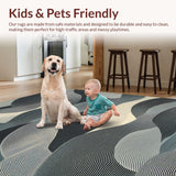 Stylish Gray Wave Motif(Gray)