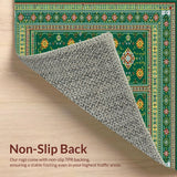 Contemporary Lattice Artful Motif(Green)