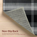 Contemporary Charcoal Geometric Design(Gray)