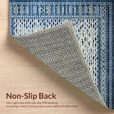 Elegant Lattice Design in Blue(Blue)