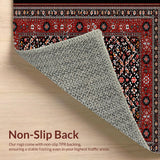 Contemporary Oversized Floral Motif(Red)