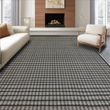 Chic Graphic Square Motif(Black)