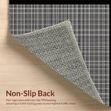 Elegant Black and White Trellis(Black)