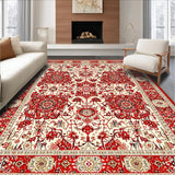 Elegant Vintage Trellis Design(Red)