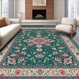 Rich Emerald Rustic Charm Motif(Green)