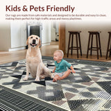 Elegant Striped Diamond Motif(Gray)