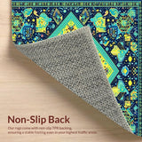 Contemporary Ethnic Medallion Style(Blue)