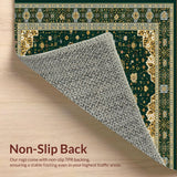 Elegant Earthy Geometric Motif(Green)