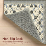 Classic Diamond Lattice Area Showcasing Subtle Black and Beige Symmetry(Beige)