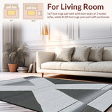 Contemporary Bold Diamond Shape(Gray)