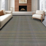 Ultra Soft Area Rug, Non Slip, Stain Resistant, Washable Area Rugs for Living Room, Bedroom, Rustic Neutral Diamond Patterning(Beige)