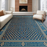 Luxurious Gray Medallion Aesthetic(Blue)